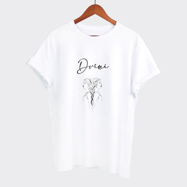 Unisex zodiaka krekliņš "DVĪŅI"