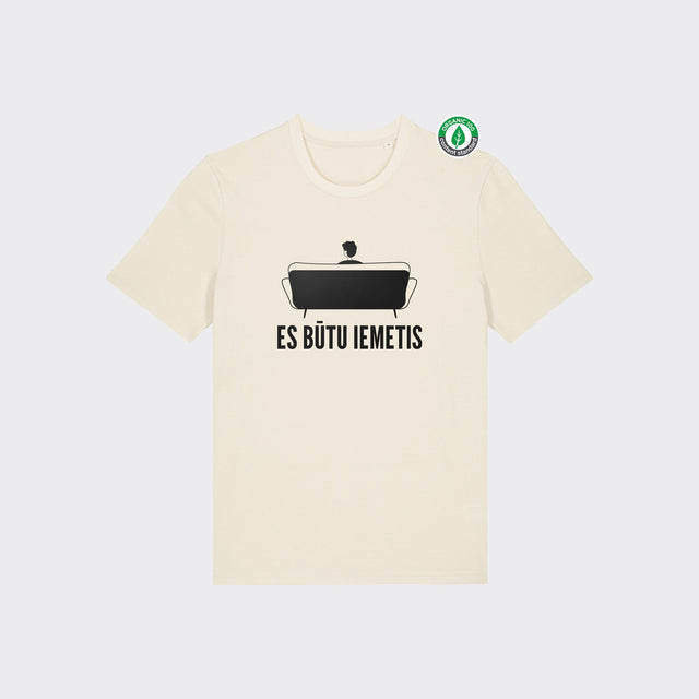 Organiskās kokvilnas T-krekls "Es būtu iemetis"