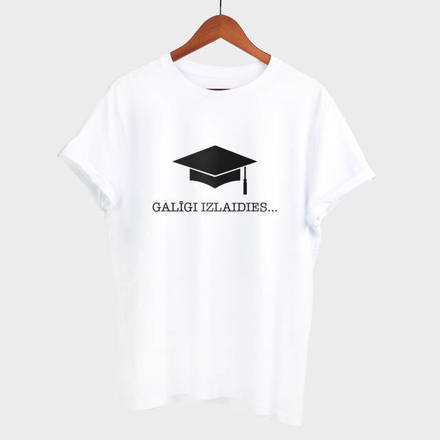 T-krekls "Galīgi izlaidies"