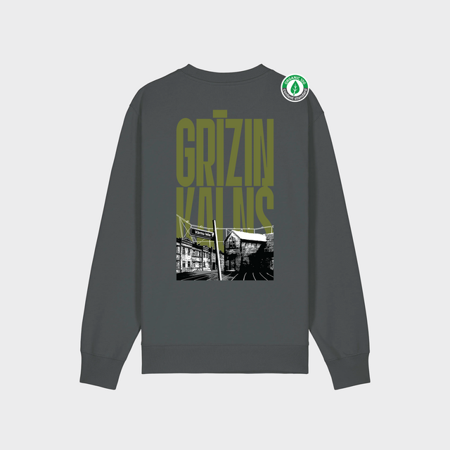 Organiskās kokvilnas džemperis "Grīziņkalns"