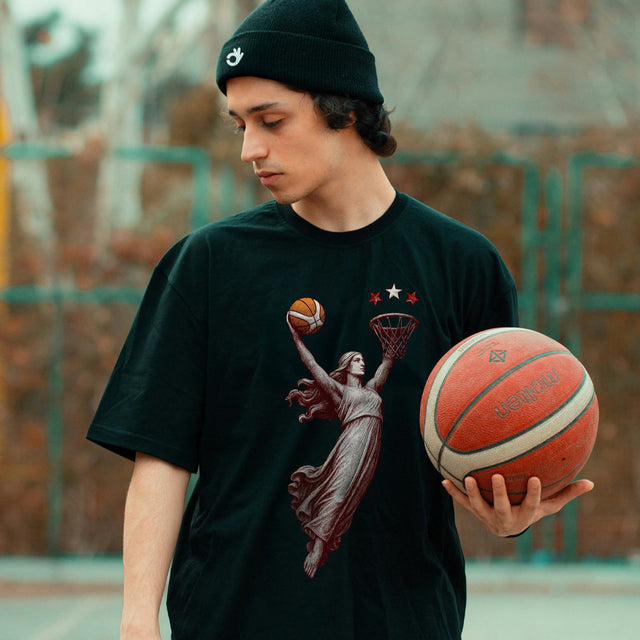 Organiskās kokvilnas T-krekls "Brīvības metiens"