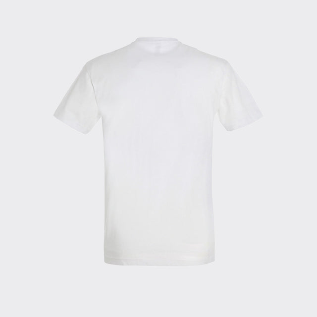 % Unisex Imperial Balts L izmēra T-krekls ar tavu dizainu