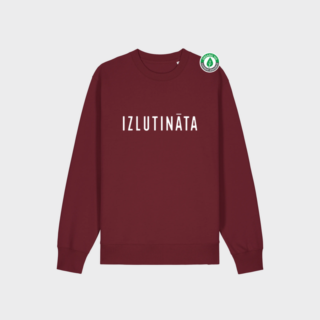 Organiskās kokvilnas džemperu komplekts pārim "Izlutināta - tā iemesls" #1