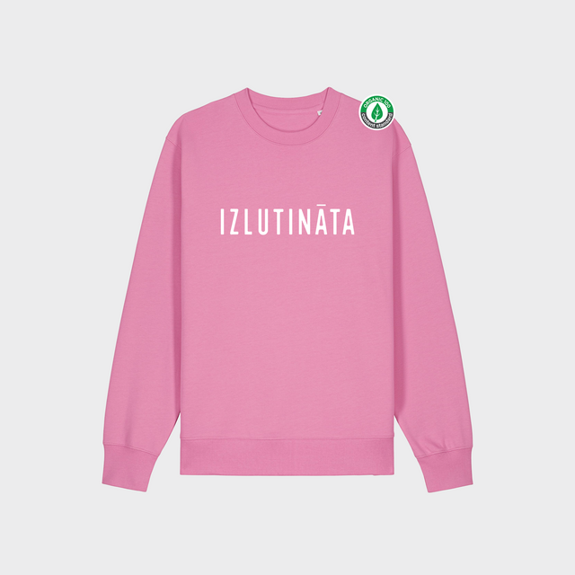 Organiskās kokvilnas džemperu komplekts pārim "Izlutināta - tā iemesls" #1