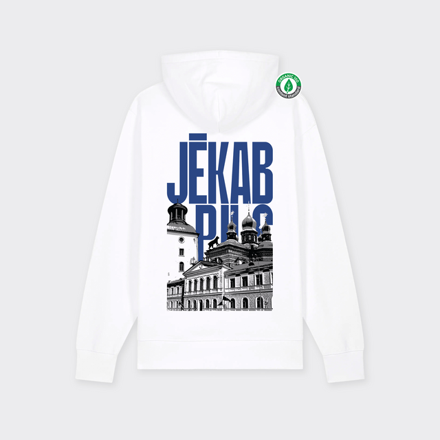 Organiskās kokvilnas hūdijs "Jēkabpils"