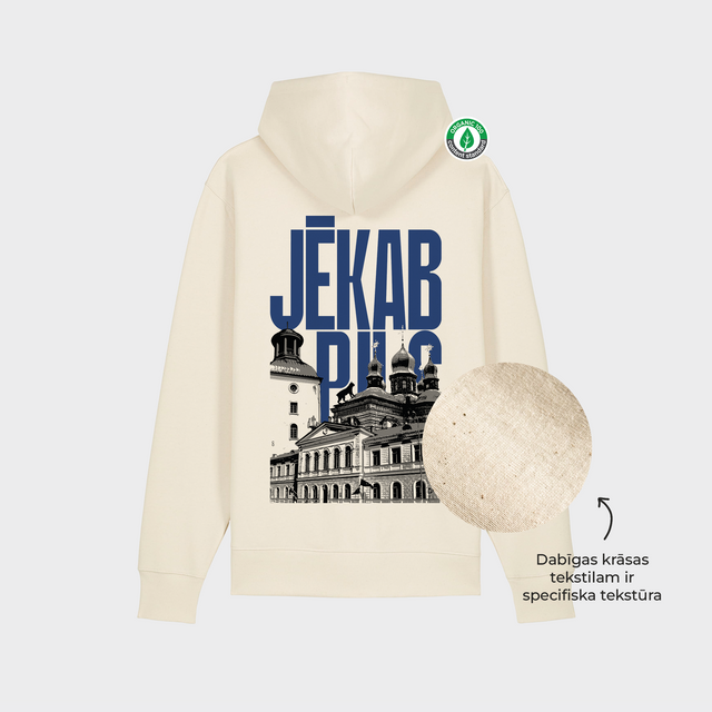 Organiskās kokvilnas hūdijs "Jēkabpils"
