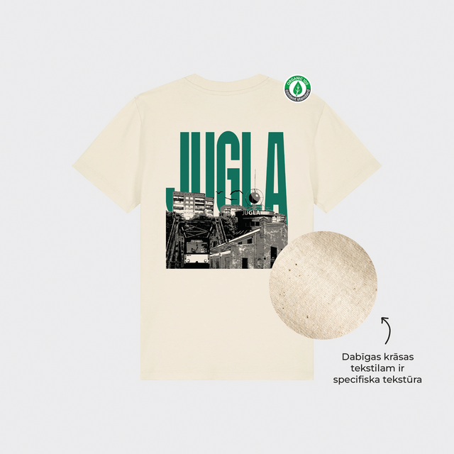 Organiskās kokvilnas bērnu T-krekls "Jugla"