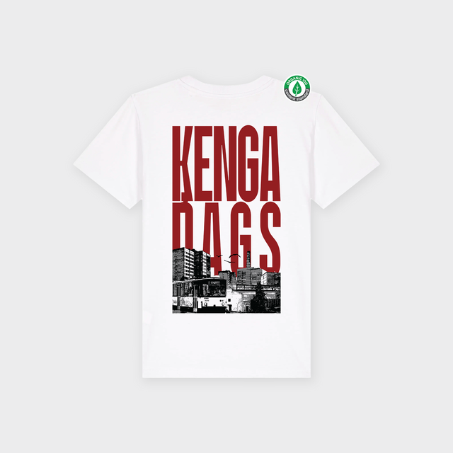 Organiskās kokvilnas bērnu T-krekls "Ķengarags"