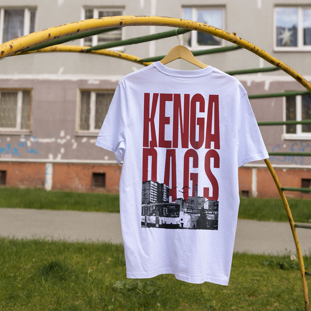 Organiskās kokvilnas T-krekls "Ķengarags"