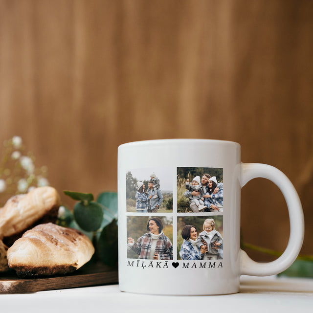 Personalizējama krūze "Kolāža"