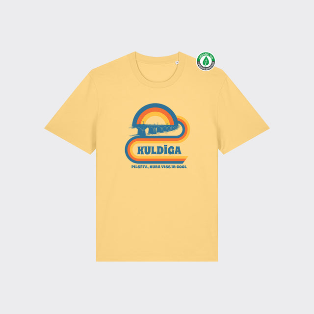 Organiskās kokvilnas T-krekls "Kuldīga"