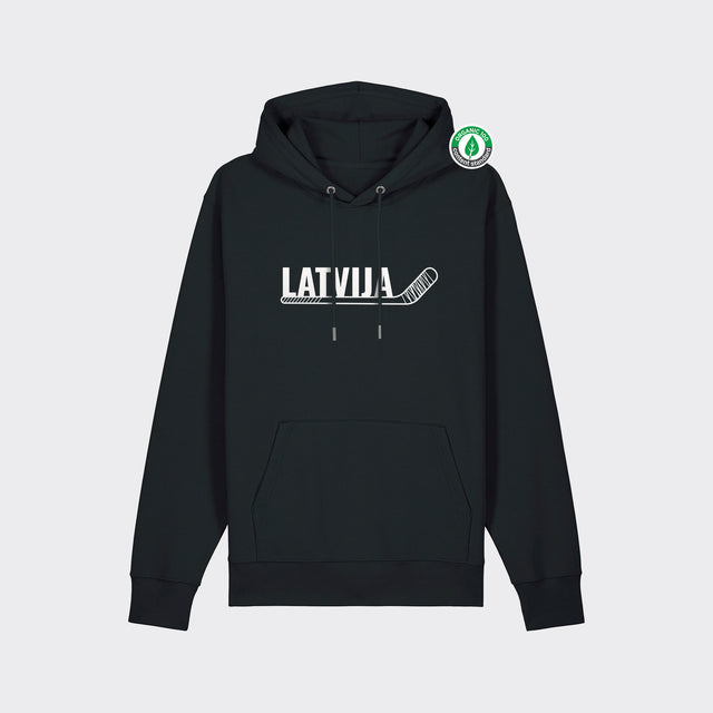 Organiskās kokvilnas hūdijs "LATVIJA (Hokejs)"