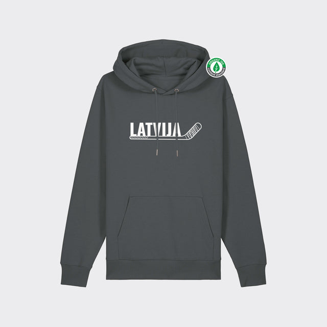 Organiskās kokvilnas hūdijs "LATVIJA (Hokejs)"