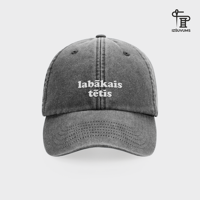 Izšūta cepure "Labākais tētis"