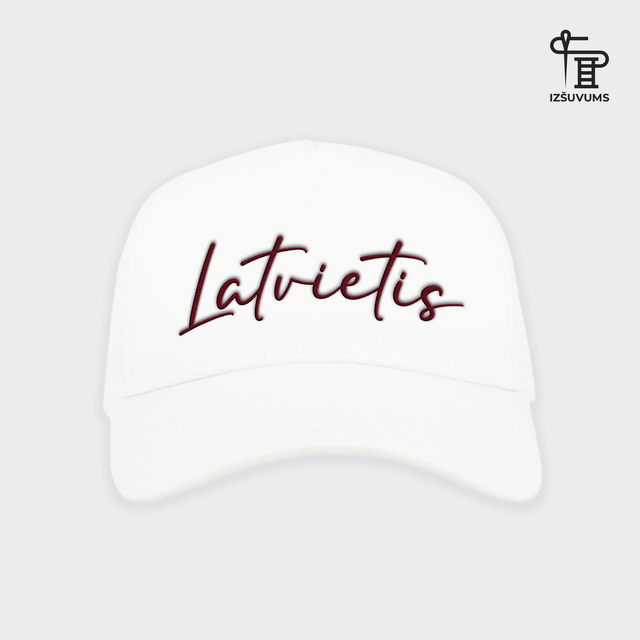 Izšūta cepure "Latvietis"