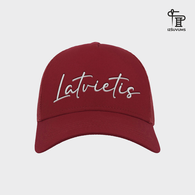Izšūta cepure "Latvietis"