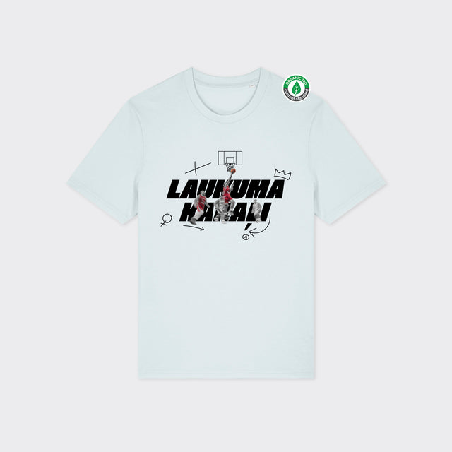 Organiskās kokvilnas T-krekls "Laukuma Karaļi"