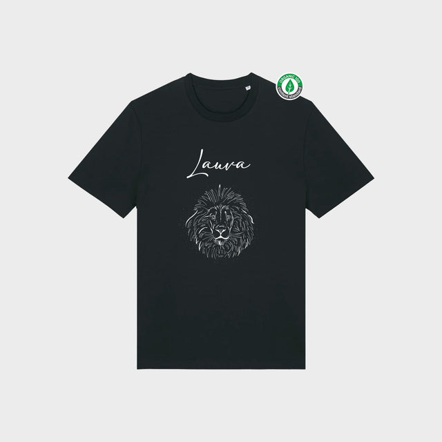 Organiskās kokvilnas T-krekls "Lauva"