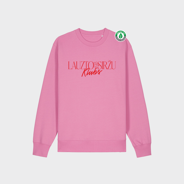 Organiskās kokvilnas džemperis "Lauzto Siržu Klubs"