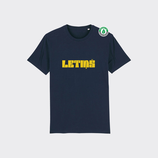 Organiskās kokvilnas T-krekls "Letiņš"