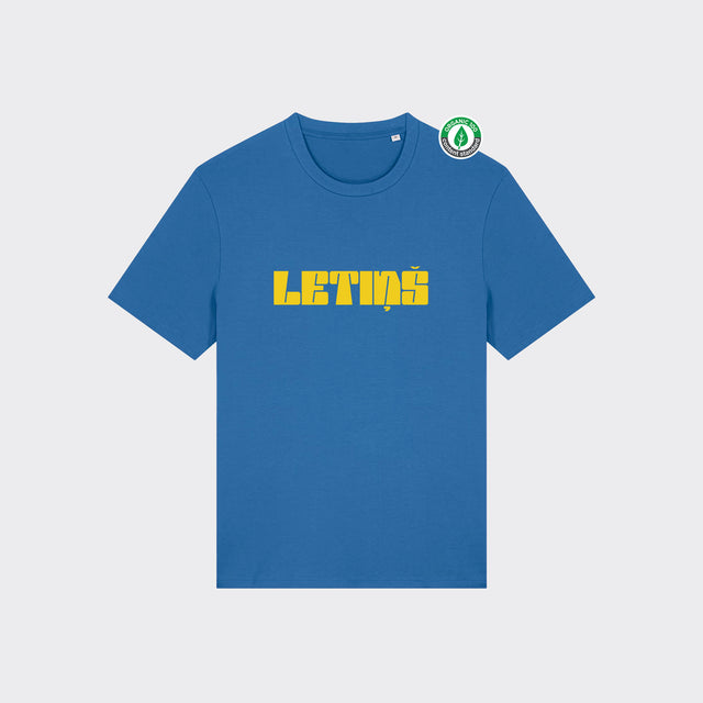 Organiskās kokvilnas T-krekls "Letiņš"