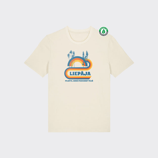 Organiskās kokvilnas T-krekls "Liepāja"