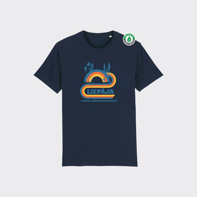 Organiskās kokvilnas T-krekls "Liepāja"