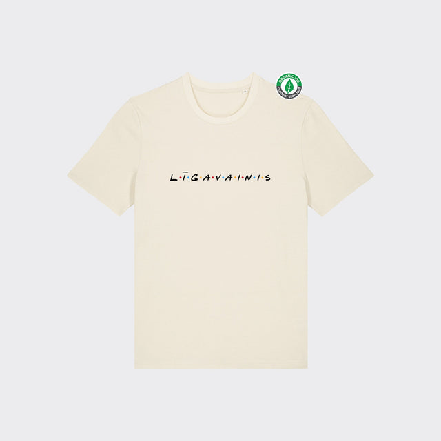 Organiskās kokvilnas T-krekls "Līgavainis (Friends)"