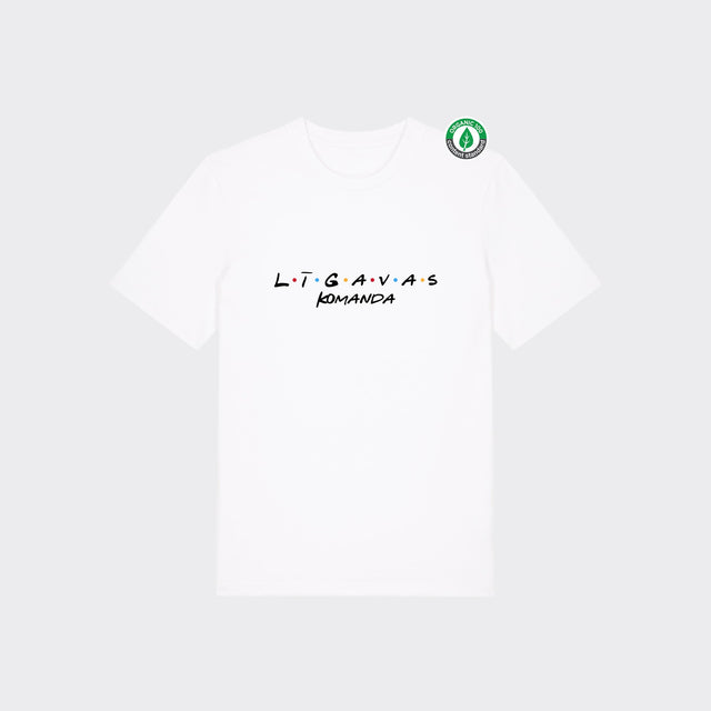 Organiskās kokvilnas T-krekls "Līgavas komanda (Friends)"
