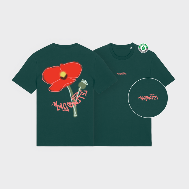 Organiskās kokvilnas T-krekls "Magonīte"