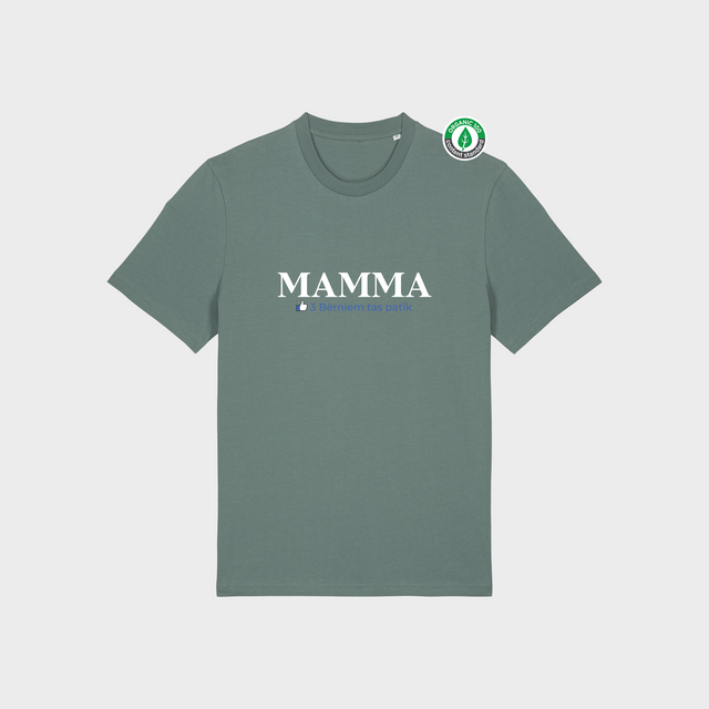 Organiskās kokvilnas Personalizējams T-krekls "Mamma bērniem patīk"