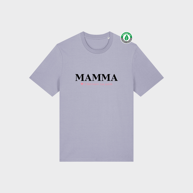 Organiskās kokvilnas Personalizējams T-krekls "Mamma bērniem patīk 2"