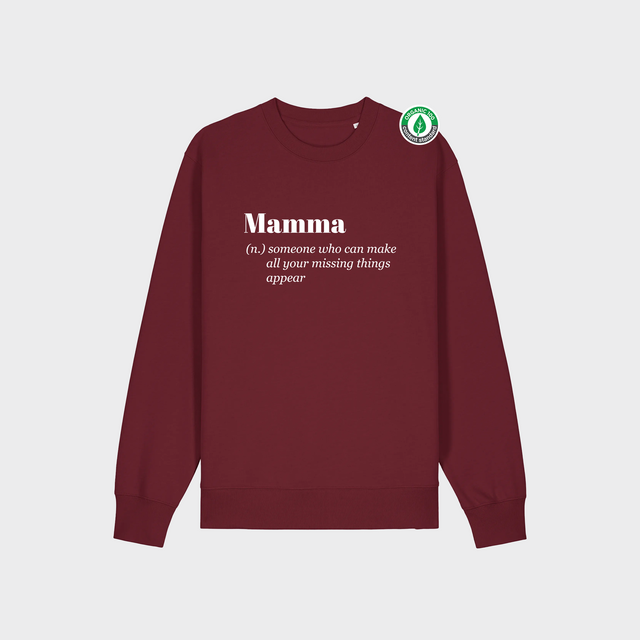 Organiskās kokvilnas Džemperis "Mamma (n.) 2"