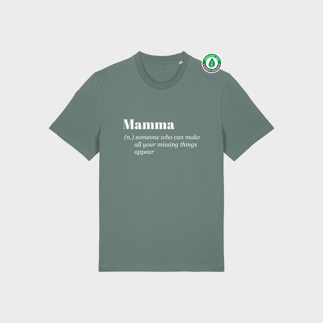 Organiskās kokvilnas T-krekls "Mamma (n.) 2"