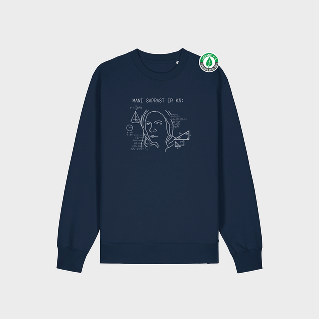 Organiskās kokvilnas džemperis "Mani saprast ir kā"