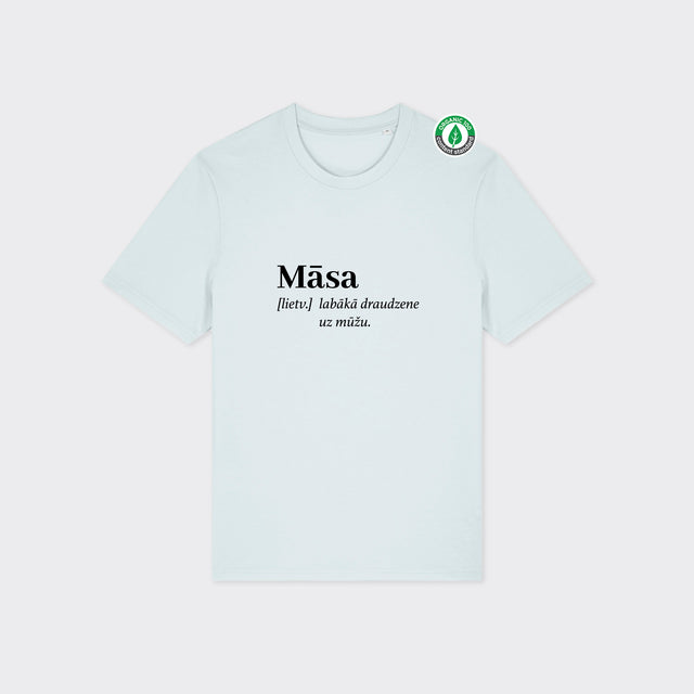 Organiskās kokvilnas T-krekls "Māsa (lietv.)"