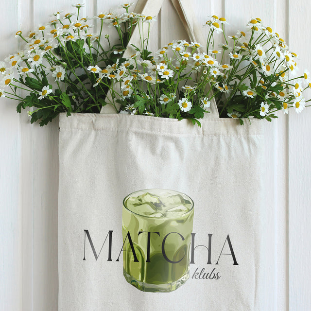 Auduma maisiņš "Matcha klubs"