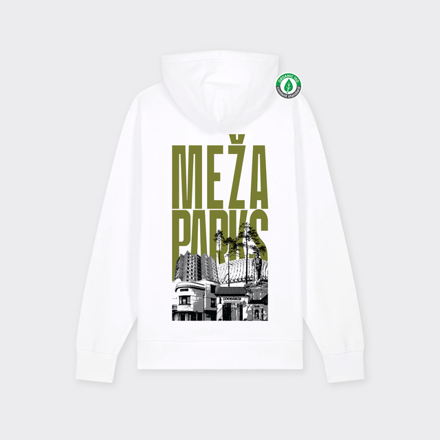 Organiskās kokvilnas hūdijs "Mežaparks"