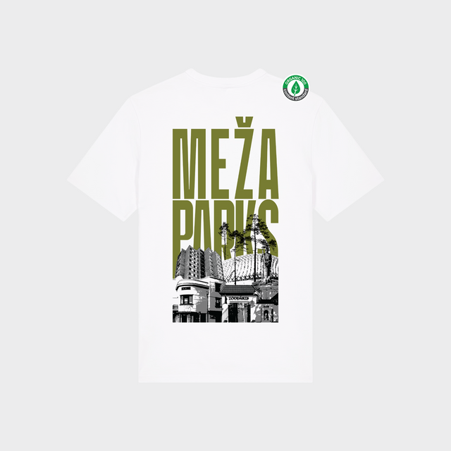 Organiskās kokvilnas T-krekls "Mežaparks"