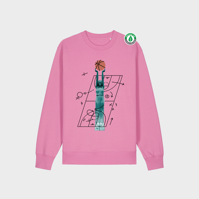 Organiskās kokvilnas džemperis "Milda Basketboliste"