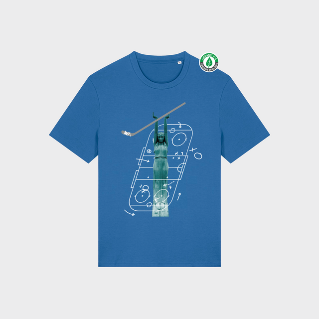 Organiskās kokvilnas T-krekls "Milda Hokejiste"