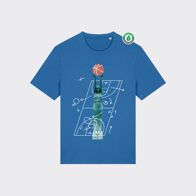 Organiskās kokvilnas T-krekls "Milda Basketboliste"