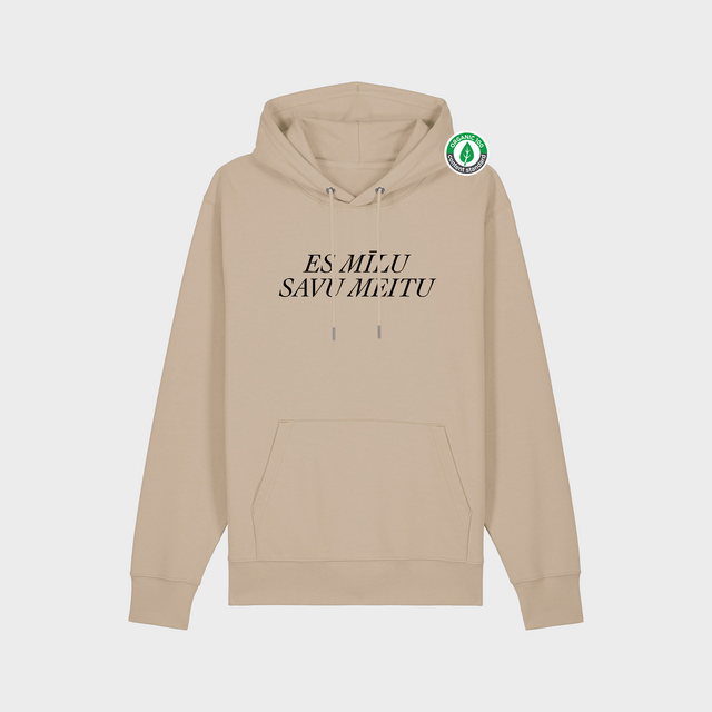 Organiskās kokvilnas Hūdijs "Es mīlu savu meitu"