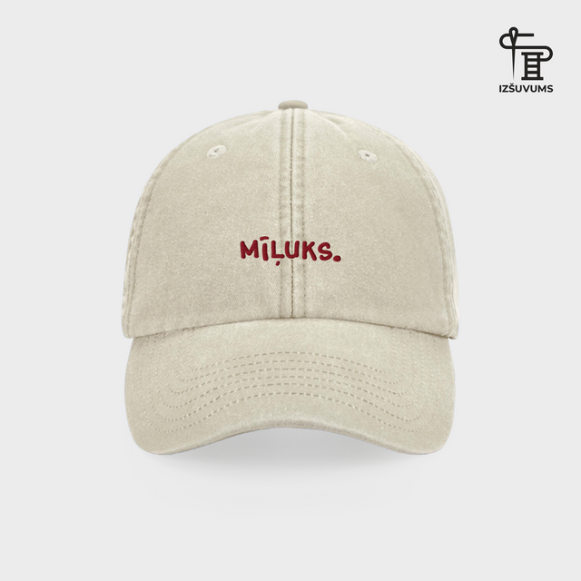 Izšūta cepure "Mīļuks"