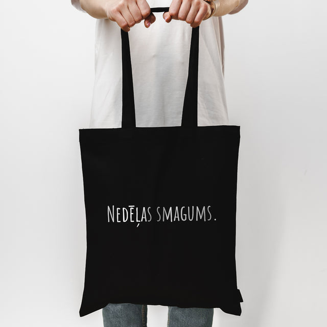 Auduma maisiņš "Nedēļas smagums."