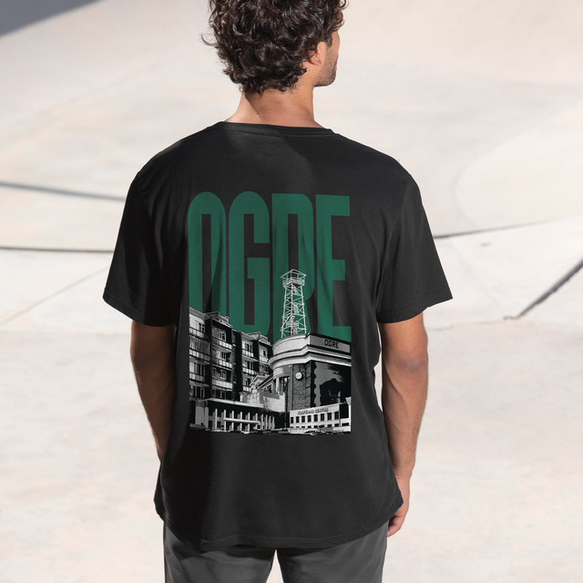Organiskās kokvilnas T-krekls "Ogre"
