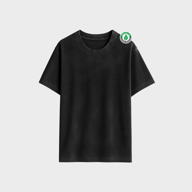 Organiskās kokvilnas T-krekls HUDSON