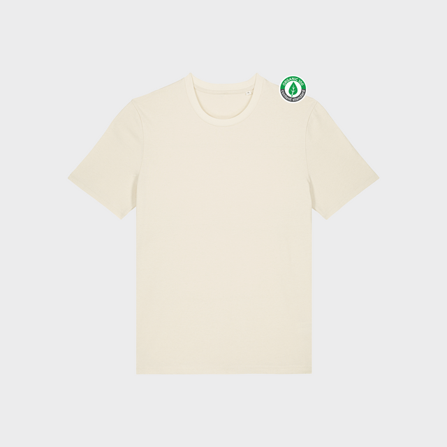 Organiskās kokvilnas T-krekls ar TAVU dizainu
