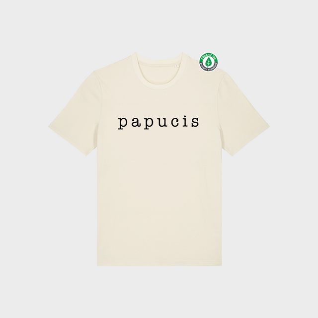 Organiskās kokvilnas T-krekls "papucis"