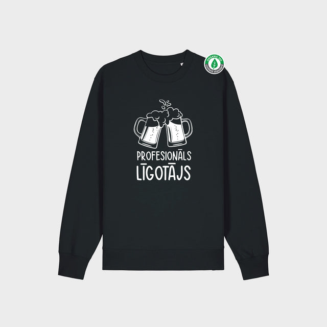 Organiskās kokvilnas džemperis "Profesionāls līgotājs"